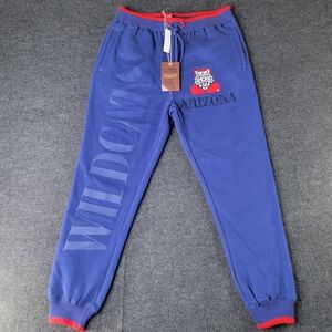 Arizona Wildcats Men's Mitchell & Ness Sweatpants Size Medium Blue Red Logo New
